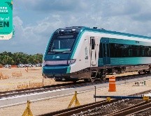 El Tren Maya recorrerá el sur mexicano. TWITTER /@TrenMayaMX