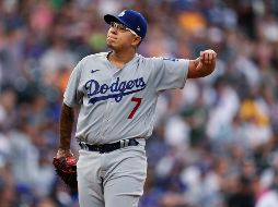 A pesar de que el lanzador mexicano Julio Urías había sido una figura destacada de la comunidad latina en las Grandes Ligas, actualmente se encuentra en licencia administrativa y separado del equipo debido a acusaciones de violencia doméstica. AP / ARCHIVO