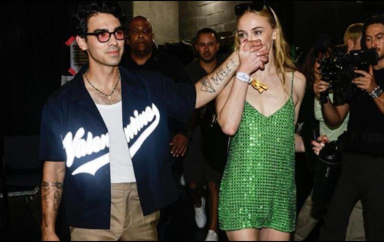 Joe Jonas y Sophie Turner posiblemente se divorcien, rumores y fuentes internacionales aseguraron. ESPECIAL / @sophiet