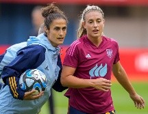 Se fue uno, pero dentro de esta reestructura que se está llevando a cabo en la Selección Española llegó Montse Tomé (I) como la nueva entrenadora. EFE / ARCHIVO