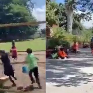 Alumnos y maestros se resguardan tras una balacera en Yautepec, Morelos