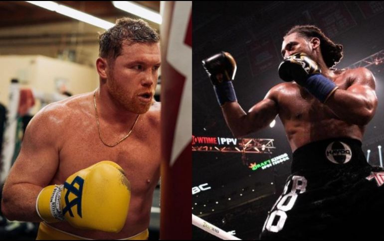 Demetrius Andrare declaró en contra de Saúl Álvarez. Instagram / @canelo y @boobooandrade