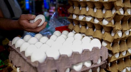 El huevo se mantuvo más o menos estable, de 48.9 pesos el kilo subió a 50.8 pesos en los últimos 12 meses. EL INFORMADOR / ARCHIVO