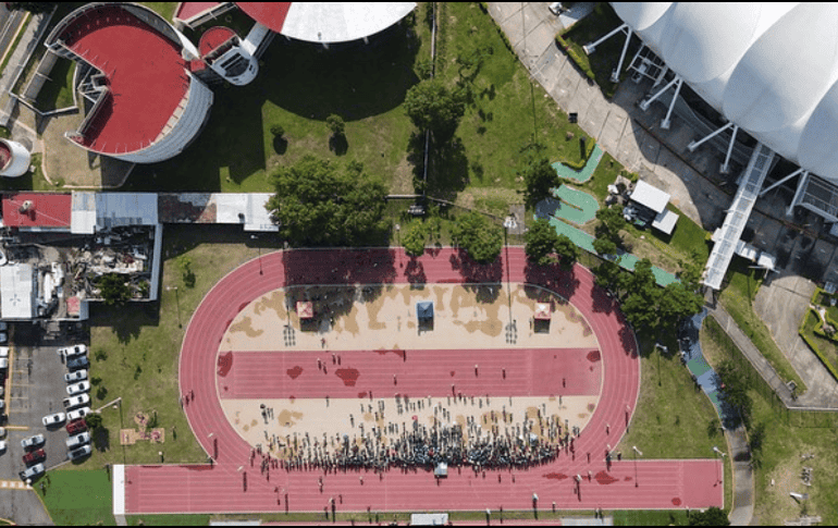 El ayuntamiento de Zapopan inauguró las instalaciones de la Ciudad Deportiva Zapopan y reaperturó el Acuacentro. Especial.