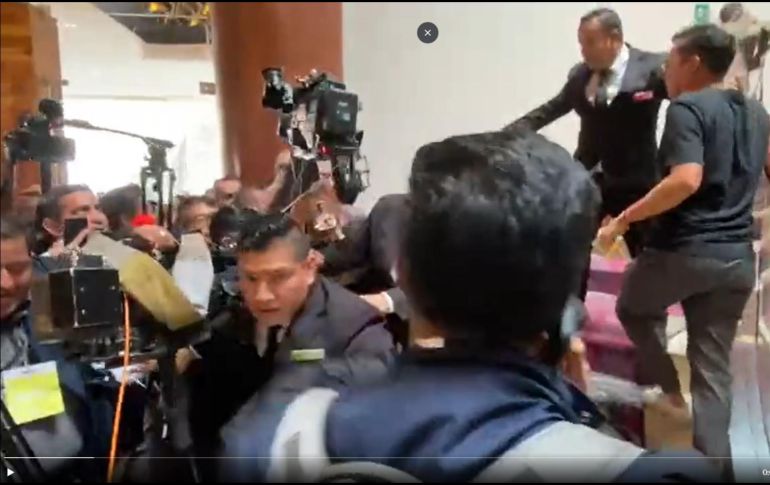 Tras el hecho Malú Micher fue golpeada por la policía de la CDMX. ESPECIAL