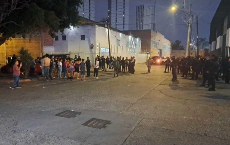 No hay personas lesionadas, ni oficiales lesionados. ESPECIAL