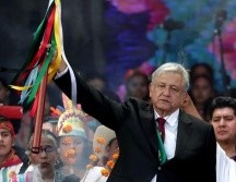 López Obrador entregará el bastón de mando este jueves en Palacio Nacional. SUN/Archivo