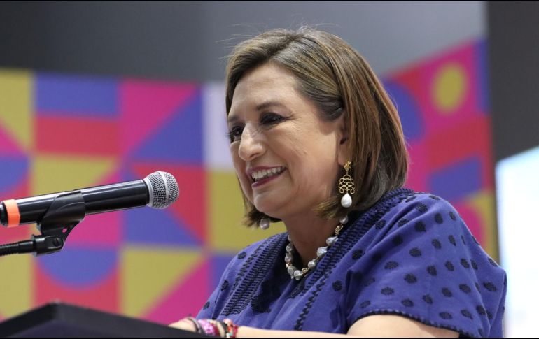 La virtual candidata del Frente Amplio, tras el triunfo de Claudia Sheinbaum dejó en claro que este 2024, México tendrá su primera Presidenta. EL INFORMADOR/ ARCHIVO.