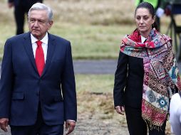 López Obrador dijo que la entrega del bastón de mando de la 4T a Claudia Sheinbaum puede darse 