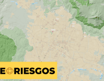 La Universidad de Guadalajara sacó una página de mapas para conocer cuál es la zona de riesgos por zona. Captura de pantalla página Georiesgos.