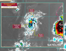 A partir del domingo, la tormenta tropical Margot, podría subir a huracán categoría 1. ESPECIAL/CONAGUA