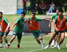 El conjunto azteca sigue con su intenso entrenamiento. ESPECIAL/Selección Mexicana