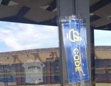 Este jueves una parte del Estadio Panamericano de Zapopan fue clausurado por la falta de pagos. ESPECIAL