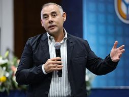 El funcionario y también aspirante a ser candidato a la gubernatura, expresó que, en caso de ser elegido, buscaría trabajar en conjunto con organismos civiles. EL INFORMADOR/ A. Navarro.
