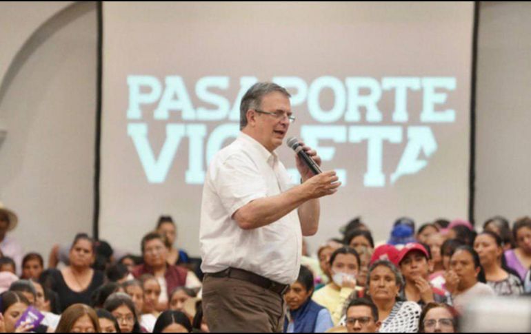 Será el próximo lunes que Ebrard dará un mensaje a sus seguidores. ESPECIAL/@m_ebrard