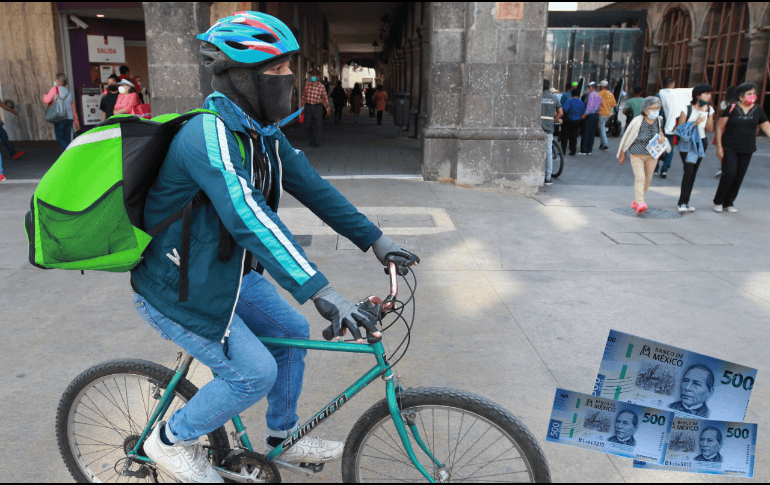 Algunas plataformas de delivery cobran la propina sin que te des cuenta, por lo que la Profeco advierte sobre esto. EL INFORMADOR/ ARCHIVO.