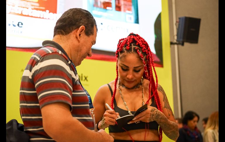 Juan José Becerra, director de Marketing de la empresa, explicó que decidieron traer a la boxeadora por la relevancia que ha ganado sobre todo con el público femenino debido a su disciplina. EL INFORMADOR / H. Figueroa