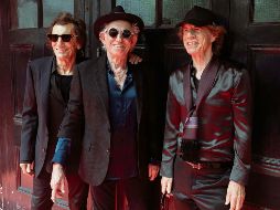 (De izquierda a derecha) Ronnie Woods, Keith Richards y Mick Jagger. CORTESÍA