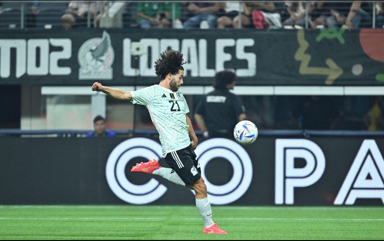 César Huerto tuvo un debut de ensueño con la Selección Mexicana. IMAGO7