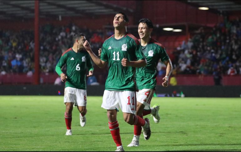 La era de Ricardo Cadena comenzó con el pie derecho. ESPECIAL/@miseleccionmx