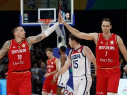 Alemania dejó fuera al súper favorito: EU. EFE/R. De la Peña