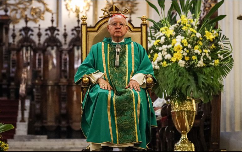 El Cardenal lamentó la decisión de la Suprema Corte. EL INFORMADOR/ H. Figueroa