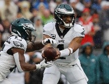 Eagles sacó un valioso triunfo. AP/Michael Dwyer