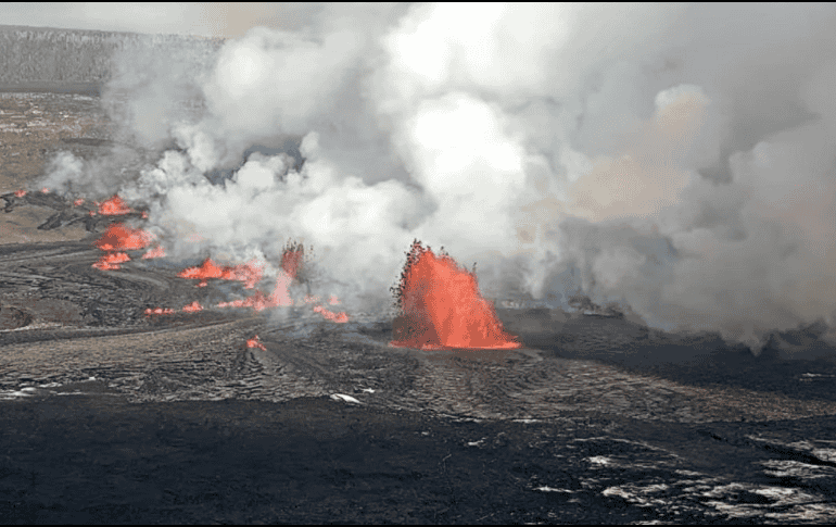 El HVO  ha activado la alerta roja tras la erupción de uno de los volcanes más activos de Hawái. USGS Volcanoes.