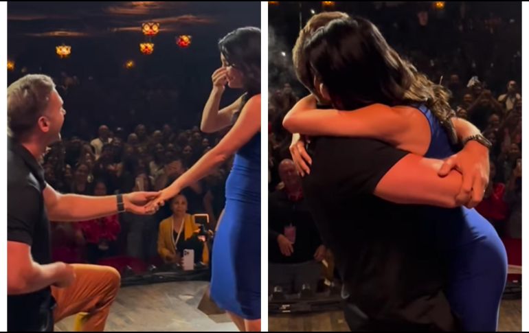 Martha Higareda y su pareja Lewis Howes. ESPECIAL / Instagram