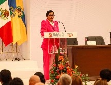 También agradeció al Gobierno de Jalisco y a la Universidad de Guadalajara por el Centro Universitario de Tlaquepaque. EL INFORMADOR/H. FIGUEROA