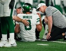 Saleh dijo al final del partido que la lesión de Rodgers era en el tendón de Aquiles y que 