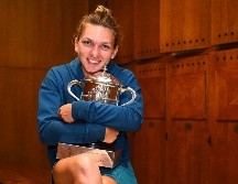 Simona Halep alcanzó la cima del ranking femenino en 2017. AFP / ARCHIVO