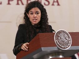 Luisa María Alcalde señaló que Claudia Sheinbaum es la encargada de tomar la decisión de elegir candidato/a para la jefatura de Gobierno de la Ciudad de México. SUN / ARCHIVO