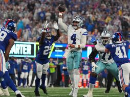 Los Giants hicieron historia, de la peor manera posible, pero hicieron historia al ser el primer equipo, en toda la existencia de la NFL, que pierde 40-0. AFP