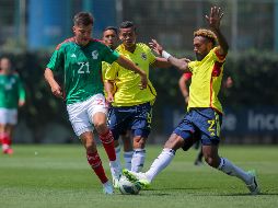 Colombia, sin ser un rival complicado, permitió que México sólo se encargara de sobrellevar el partido. IMAGO7