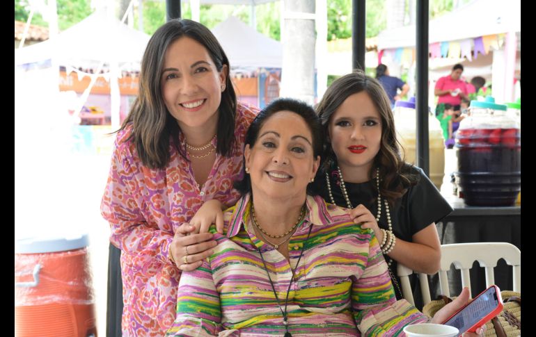 Rocío Cordero, Rocío de Cordero y Paulina Isaac. GENTE BIEN JALISCO/ Marifer Rached