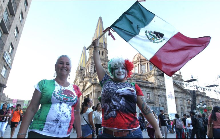 Conoce toda la agenda cultural y cierres viales que habrá durante este 15 y 16 de septiembre. EL INFORMADOR/ ARCHIVO.