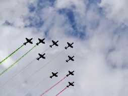 El próximo sábado se suspenderán vuelos de la mañana a la tarde por el desfile aéreo militar. SUN.
