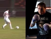 Al parecer el box y el golf no es el único deporte que practica Canelo /INSTAGRAM @cabracombat @canelo