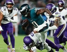 D’Andre Swift desgastó a los Vikings luego de correr para más de 170 yardas y una anotación. AFP/N. Nwachukwu