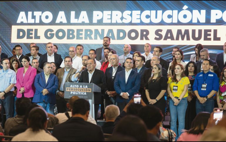 Líderes del Frente Amplio cuestionaron a Samuel García. EFE