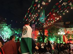 Si no pudiste asistir al evento del Centro de Guadalajara, pero quieres ver el Grito de Independencia, aquí puedes seguir la transmisión. EL INFORMADOR/ ARCHIVO.