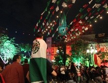 Si no pudiste asistir al evento del Centro de Guadalajara, pero quieres ver el Grito de Independencia, aquí puedes seguir la transmisión. EL INFORMADOR/ ARCHIVO.