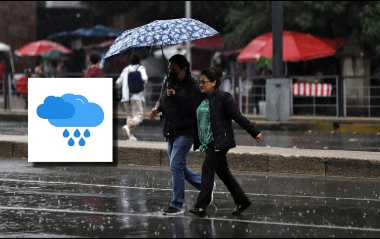 Anoche una lluvia se registró en el Área Metropolitana de Guadalajara y este escenario podría repetirse hoy sábado 16 de septiembre. SUN / ARCHIVO