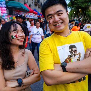 Celebran con entusiasmo y color el Grito de Independencia en el Centro de Guadalajara