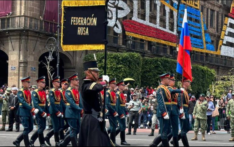 La embajadora de Ucrania en México, Oksana Dramaretska, cuestionó la participación de Rusia en el Desfile Cívico Militar en la Ciudad de México, con motivo del 203 aniversario de la Independencia de México. TWITTER / @EmbRusiaMexico