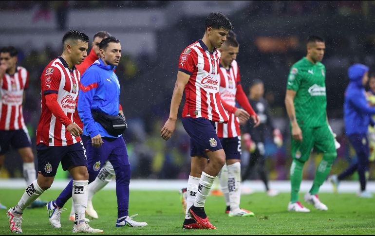 Chivas se llevó una durísima goleada a manos del odiado rival América. IMAGO7