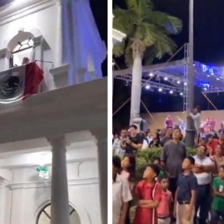 ¡Se le escapó! No vas a creer la peculiar arenga de alcalde en Sonora (VIDEO)