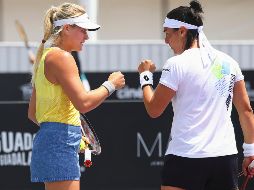 Ons Jabeur se presentó con un triunfo junto a su pareja de dobles Peyton Stearns. ESPECIAL/GDL Open AKRON