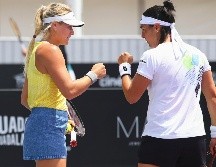 Ons Jabeur se presentó con un triunfo junto a su pareja de dobles Peyton Stearns. ESPECIAL/GDL Open AKRON